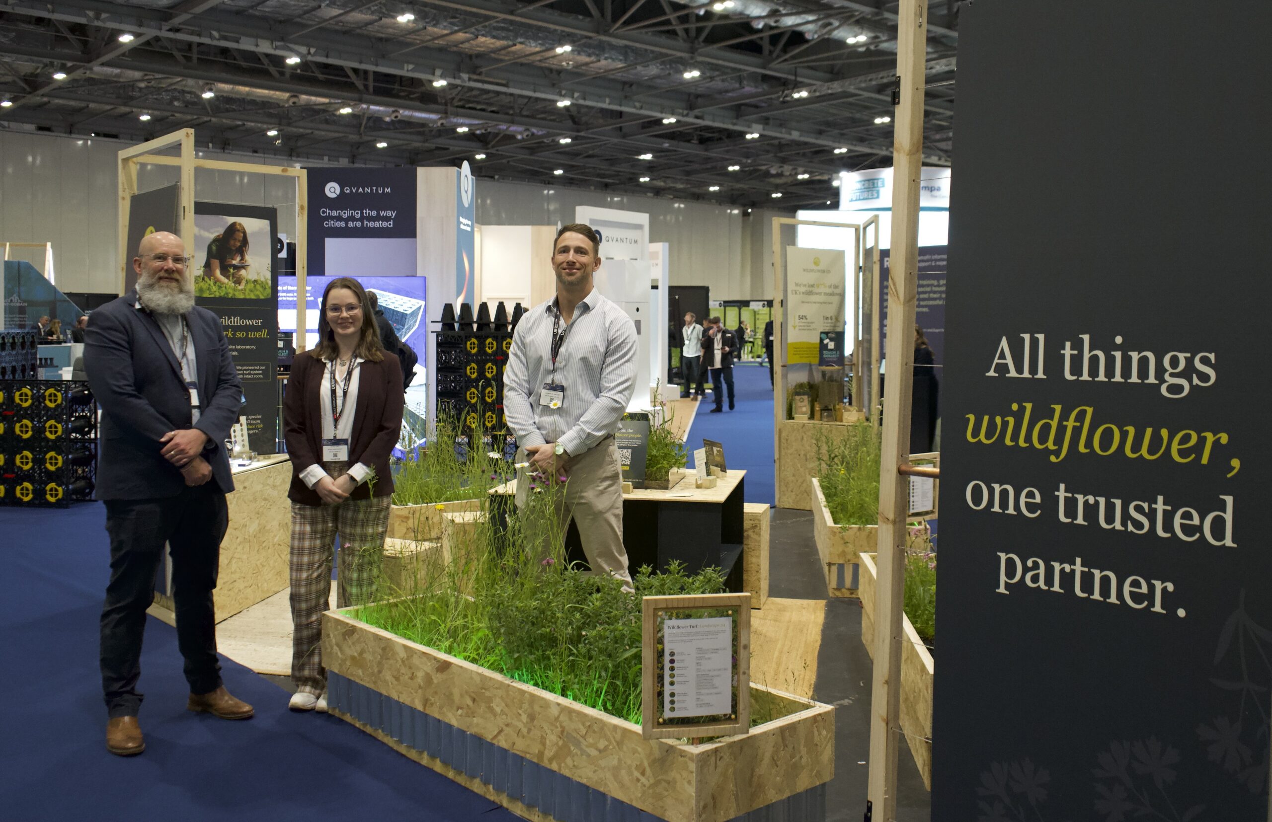 The Wildflower Co. team at Futurebuild 2026